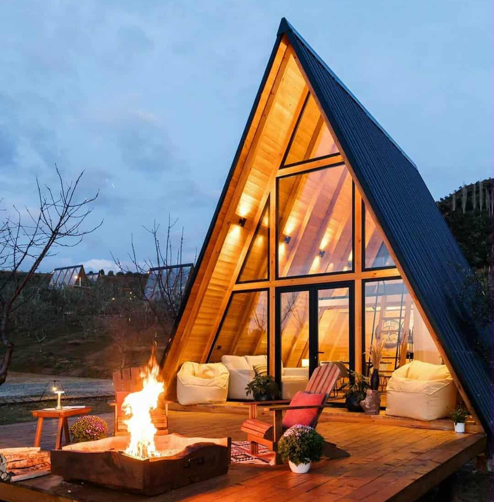 Custom A-Frame Construction